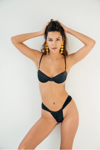 Daniella swim set black